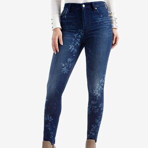 LUCKY Jeans Bridgette Skinny w/ floral detail denim - 0/25
